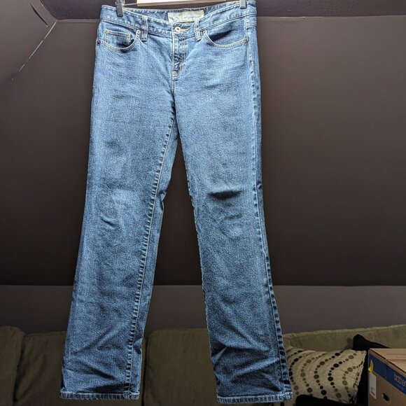 Ann Taylor LOFT Mid-rise boot jeans, Size 8 - Picture 1 of 9